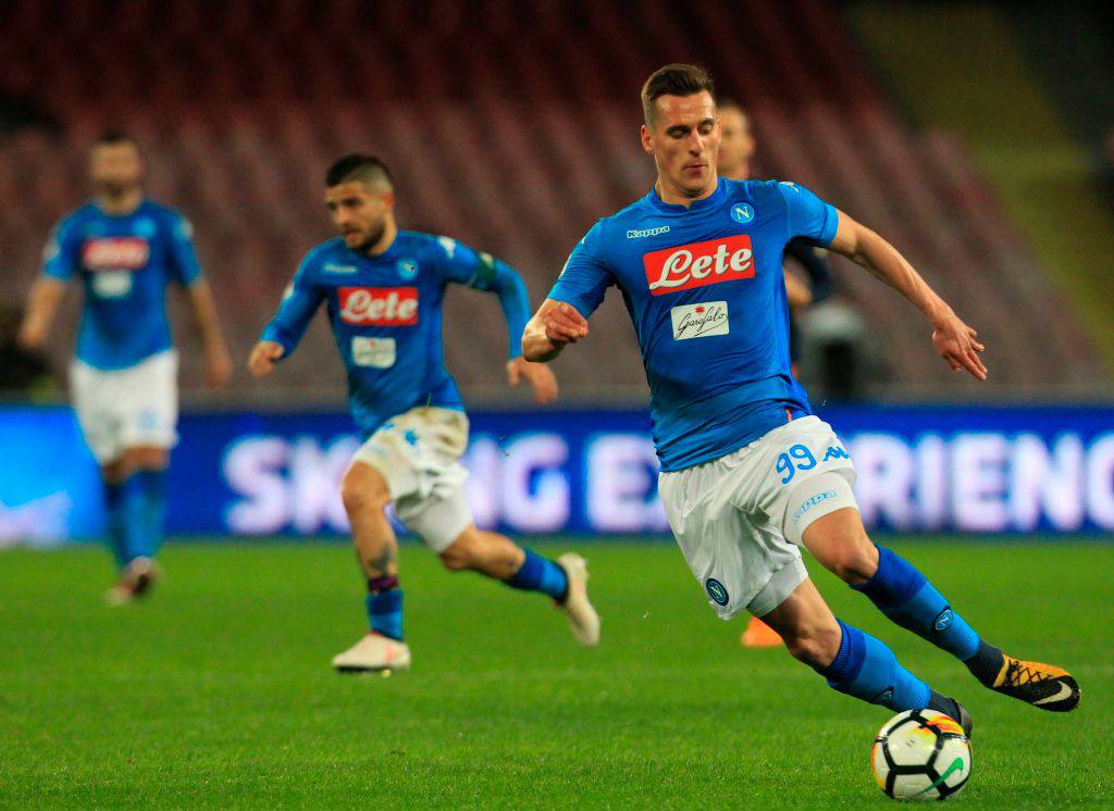 Napoli-Genoa, Milik