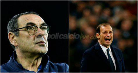 Sarri Allegri panchina d'oro