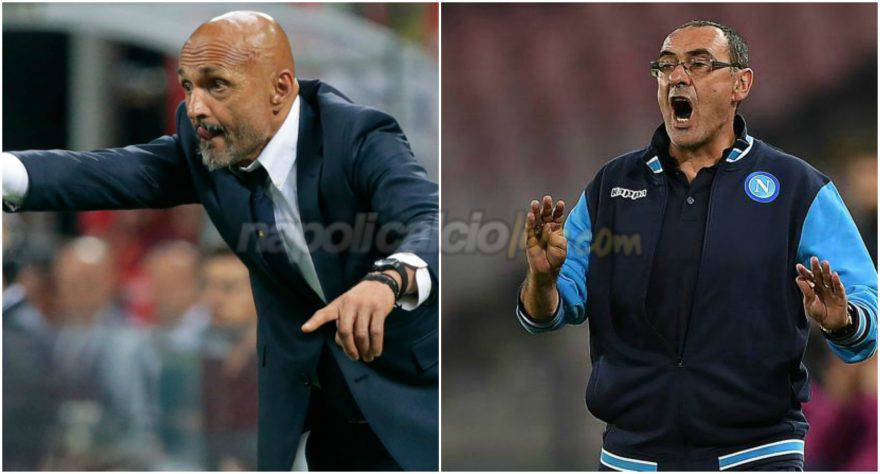 Inter-Napoli Spalletti Sarri