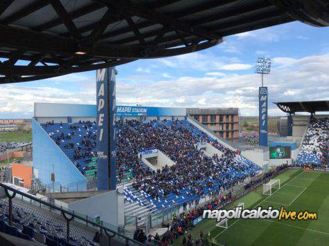 Sassuolo Napoli Mapei Stadium