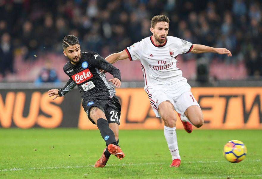 Milan-Napoli formazioni ufficiali
