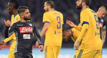 Curiosità Juve-Napoli, le zone d’azione a confronto