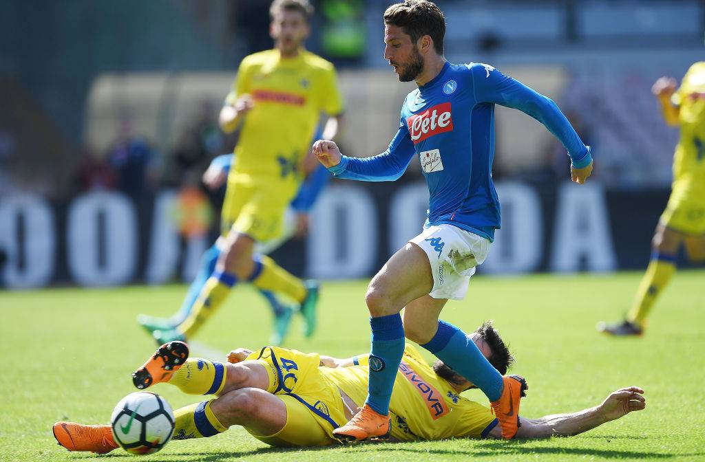 Napoli-Chievo, Mertens