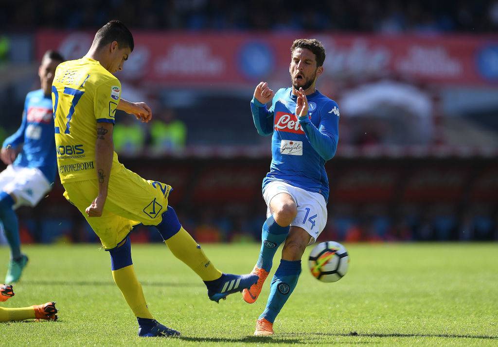 Napoli-Chievo, Mertens