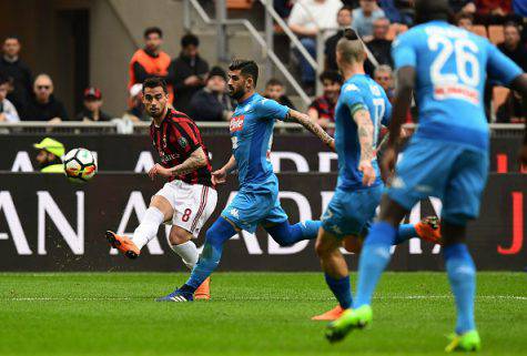 Milan-Napoli goal primo tempo