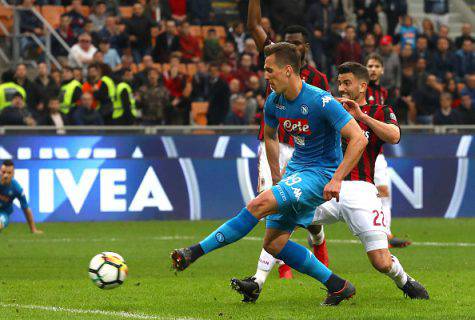 Milik napoli-Udinese probabili formazioni