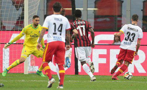 Milan-Benevento Serie A