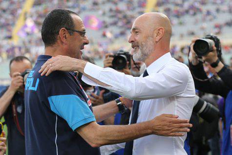 Fiorentina-Napoli Sarri Pioli