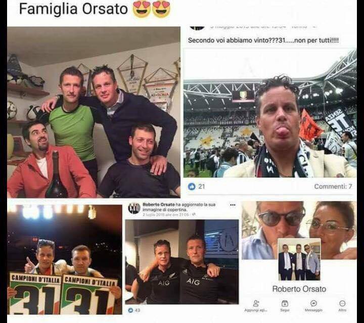 Orsato, tifoso Juventus