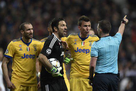 Real Madrid-Juventus, Buffon rischio squalifica