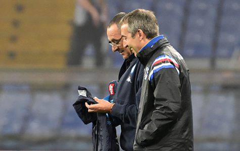 Sarri Giampaolo Samp-Napoli