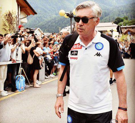 Ancelotti a Dimaro