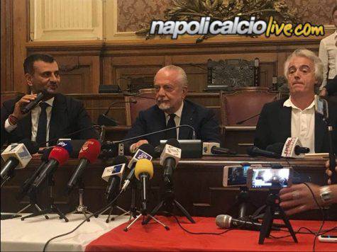 De Laurentiis conferenza stampa Bari