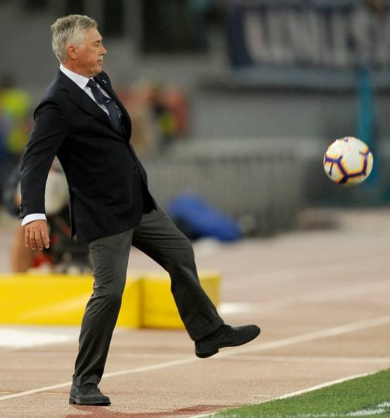 Ancelotti Lazio-Napoli