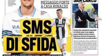 Rassegna stampa sportiva di sabato 25 agosto 2018: ‘Milan al Teatro San Carlo’