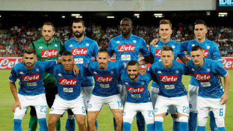 napoli lista champions