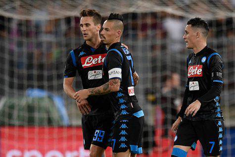 milik, hamsik, callejon