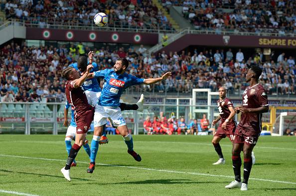 Koulibaly Hysaj Belotti Torino-Napoli