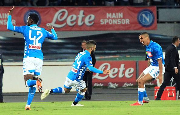 Insigne Diawara Allan Napoli-Parma