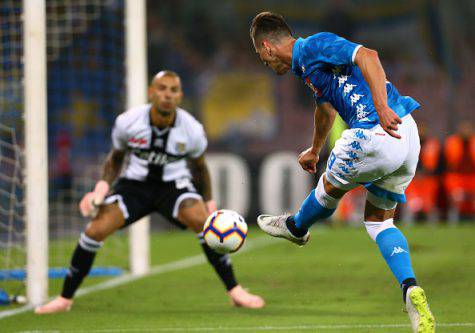 Milik Sepe Napoli-Parma