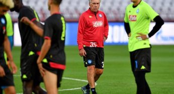 Milan-Napoli, i convocati di Ancelotti: cinque gli assenti in Coppa Italia