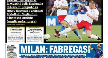 Rassegna stampa dell’8 settembre 2018: Italia poco convincente