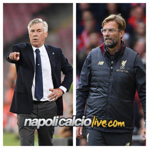 Confronto Ancelotti-Klopp