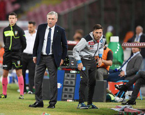 Napoli-Sassuolo Ancelotti