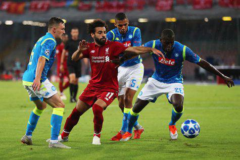 Liverpool Napoli formazioni ufficiali
