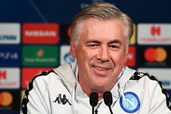 Ancelotti Conferenza Napoli-SPAL