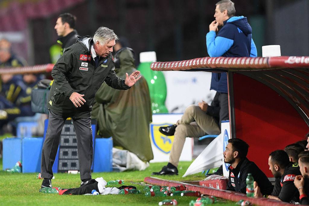 Ancelotti Napoli Chievo