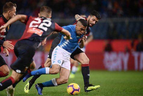 Indisponibili Napoli-SPAL