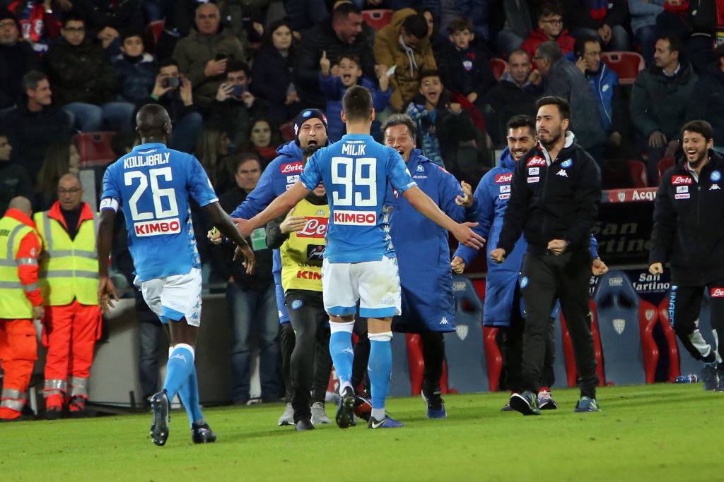 Napoli gol finali partita