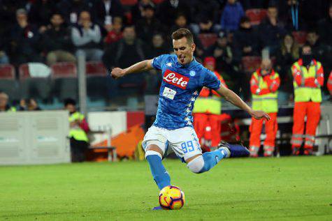 Cagliari-Napoli Milik