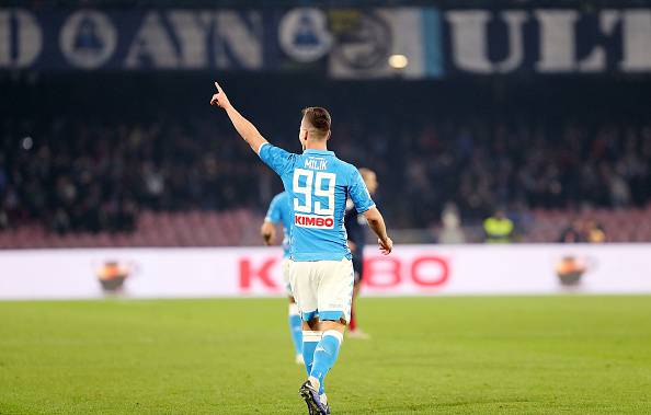 milik napoli-sassuolo