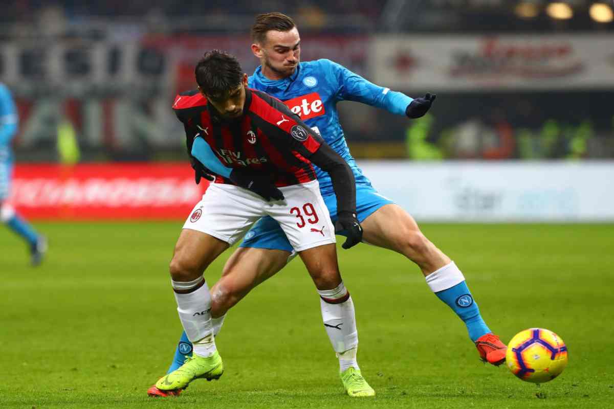 Milan-Napoli Fabian Ruiz