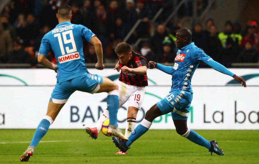 Milan Napoli pagelle