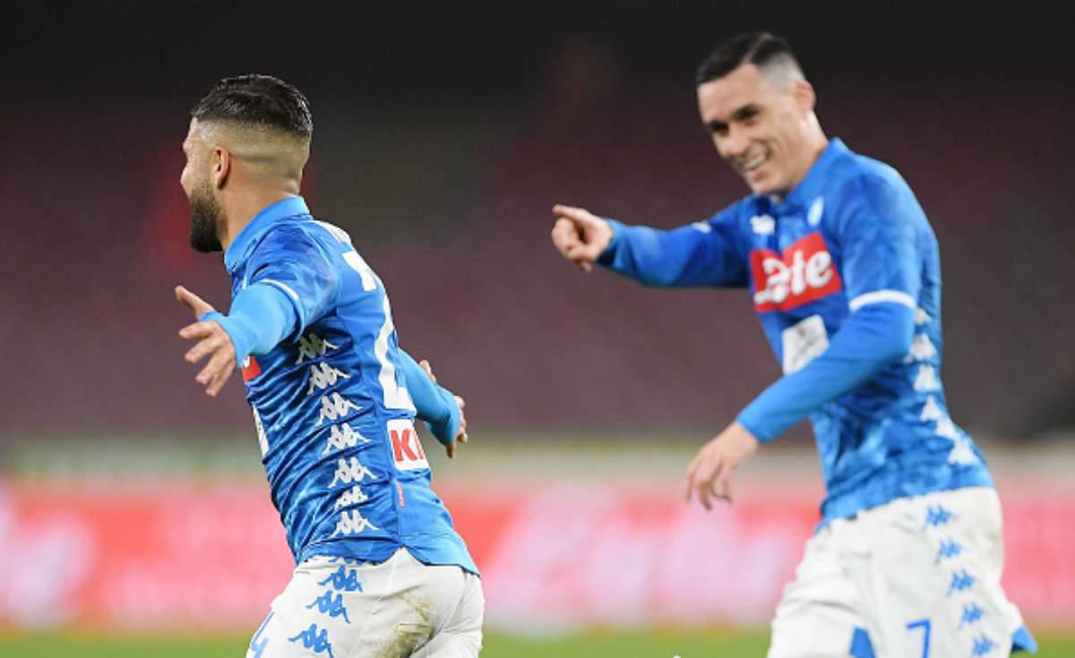 statistiche Napoli-Sampdoria