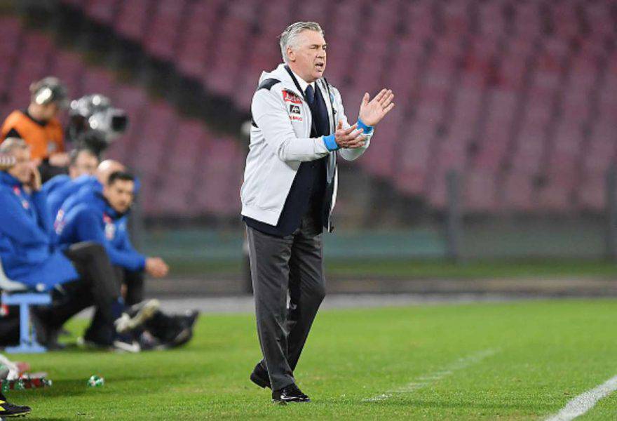 Napoli-Sampdoria Ancelotti