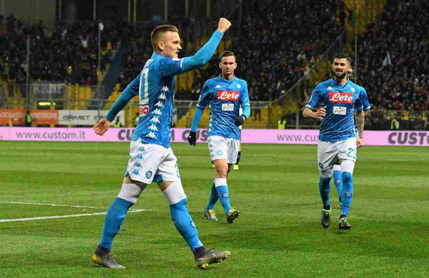 Zielinski Parma Napoli