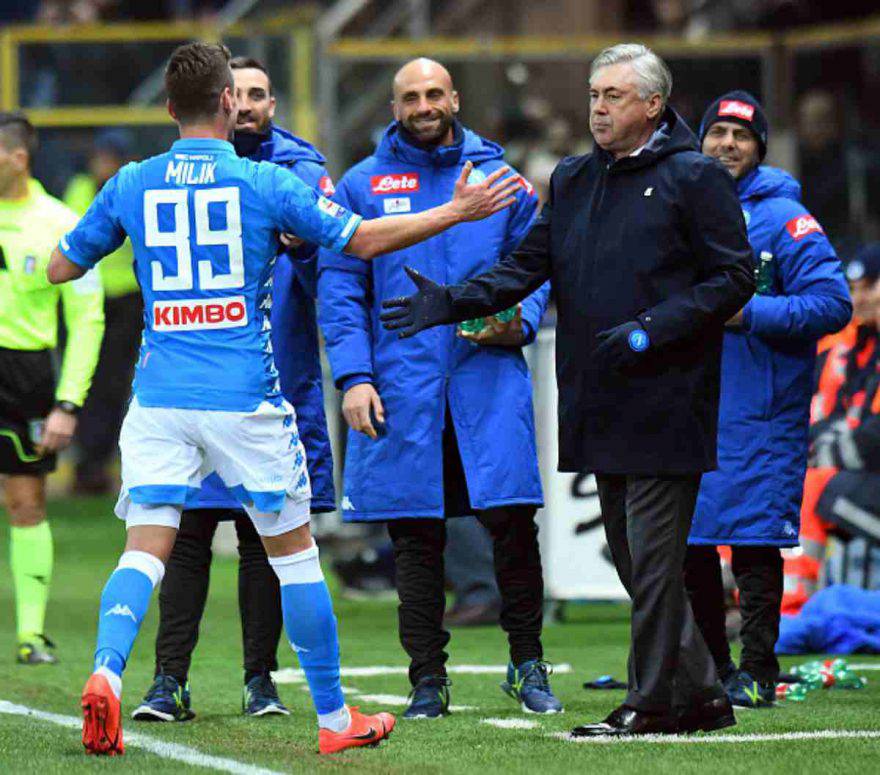 Parma-Napoli Ancelotti