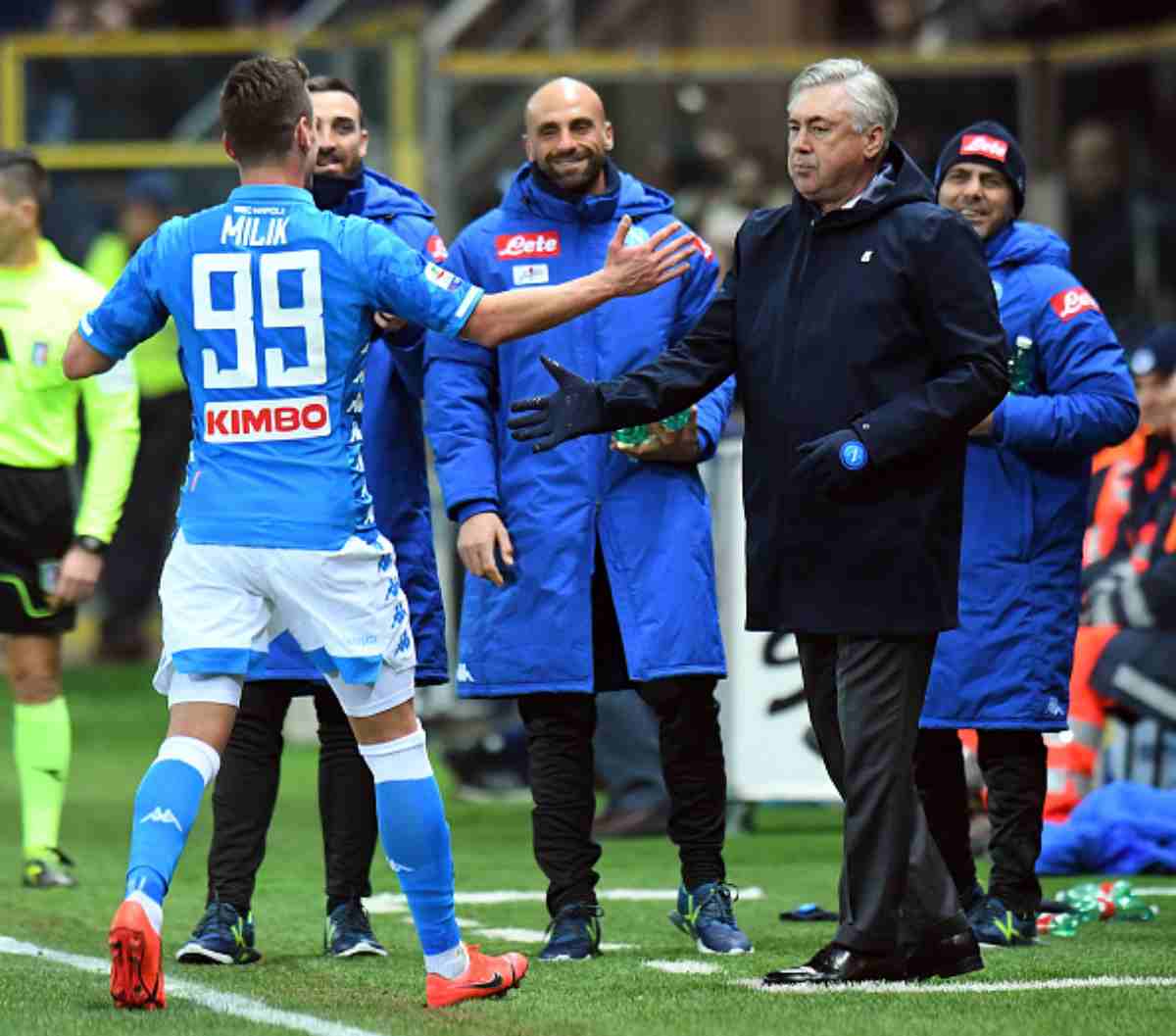 Napoli Salisburgo formazioni ufficiali