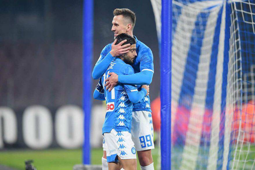 napoli-sampdoria insigne milik