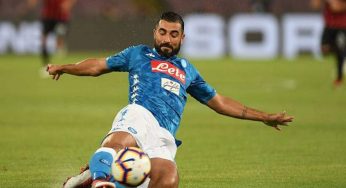 Frosinone-Napoli, Albiol: “Felice di tornare dopo l’infortunio. Ora vincere”