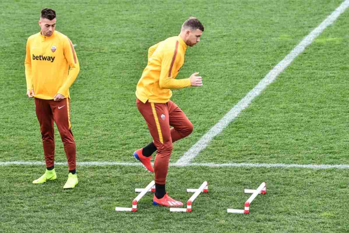 Rissa Dzeko El Shaarawy roma