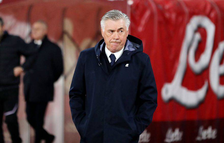 Ancelotti Napoli arrabbiato