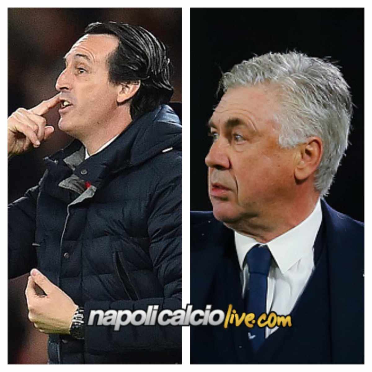 Confronto Emery-Ancelotti