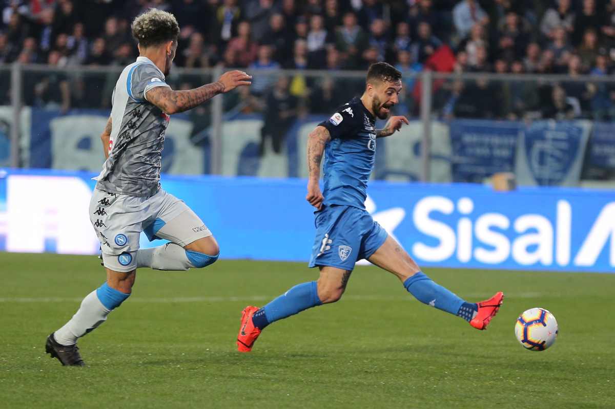 Empoli-Napoli sconfitta