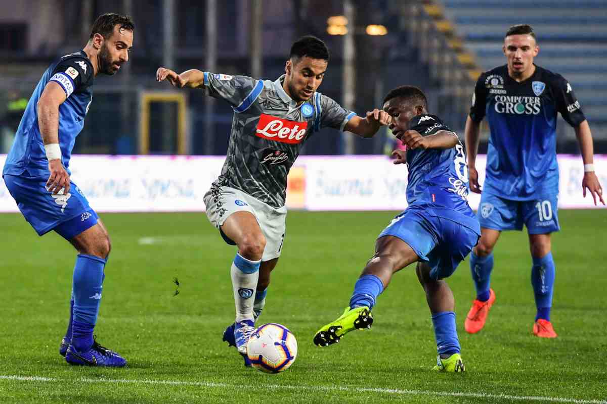 Calciomercato Napoli Ounas 