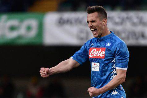 Napoli Milik numeri